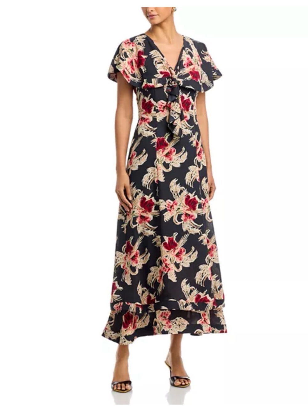 Cinq à Sept
Wilted Poppy Antonetta Dress